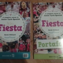 Spanish Textbook and Workbook Fiesta