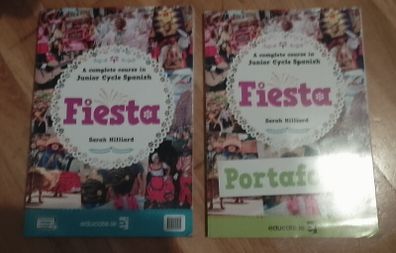 Spanish Textbook and Workbook Fiesta