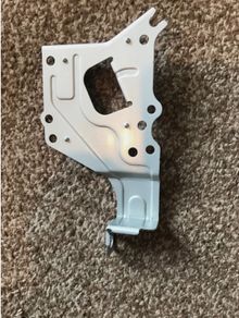 Toyota Corolla E11 97-00 Lower Double DIN Radio Storage Cubby Genuine Lower Mounting Brackets Left & Right