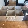 Fabric Storage Boxes Bundle of 8 Image 2