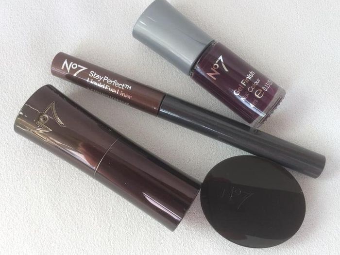 Brand New No.7 Liquid Eye Liner, Lipstick,Eye Shadow and Nail Polish