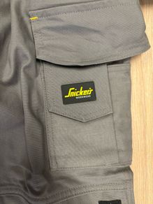 snickers work trousers 3214 grey