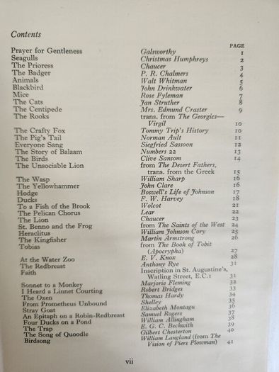 The Neighbourhood. An Animal Anthology. Compiled And Illustrated By Fougasse. Hardback With Dustjacket Second Edition.
