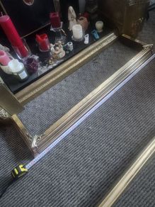vintage brass fender