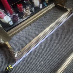 vintage brass fender