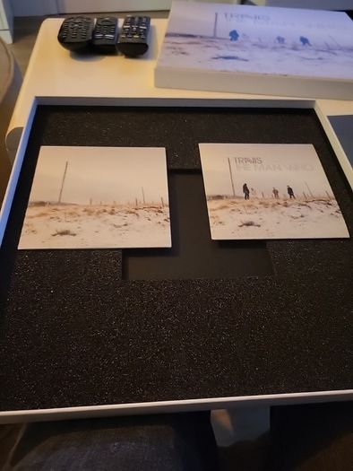 Travis The Man Who deluxe vinyl/cd boxset