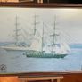 Print Commemorating Cutty Sark Tall Ships Race Visit to Cork July 1991 Image 5