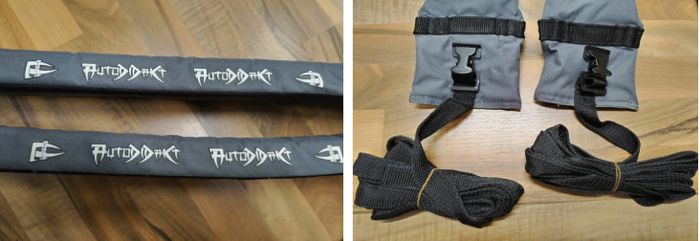 Surf System Soft Roof Rack Straps - SUP Longboard Kayak