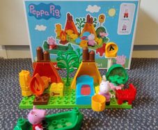 Peppa Pig Camping set blocks (compatible with Lego Duplo)