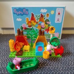 Peppa Pig Camping set blocks (compatible with Lego Duplo)