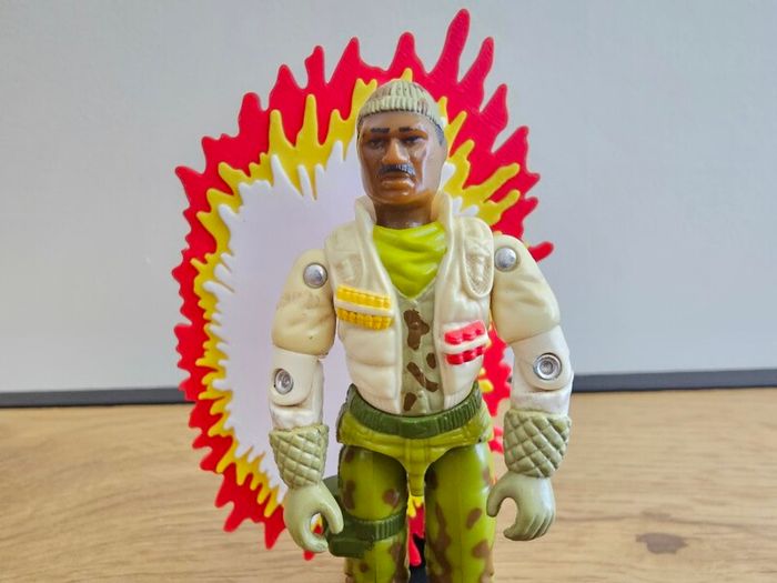 Vintage G.I. Joe 1989 Stalker Actions Figure Collectable 1980s toys