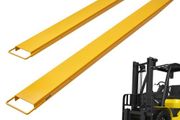 Pallet Fork Extensions, 96" Length 5.5" Width, Heavy Duty Carbon Steel Fork Extensions for Forklifts, 1 Pair Forklift Extensions