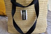 H&amp;M Straw weekend bag