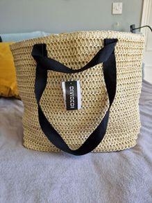 H&M Straw weekend bag