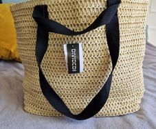 H&M Straw weekend bag