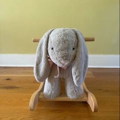 Pottery Barn Plush Rocker Bunny