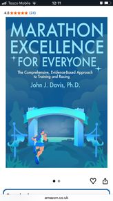 Marathon excellence for everyone book: The Comprehensive, Evidence-Based Approach to Training and Racing. By John Davis