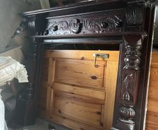Fireplace and surround