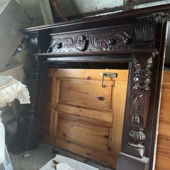 Fireplace and surround