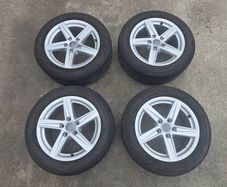Genuine Audi 16" Alloy Wheels & Bridgestone Turanza T005 Tyres (205/55/R16)