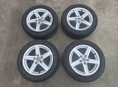 Genuine Audi 16" Alloy Wheels & Bridgestone Turanza T005 Tyres (205/55/R16)