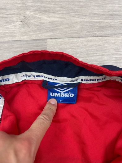 Ultra Rare Vintage 90s Umbro Blackrock College RFC Rugby Jacket Mens XL