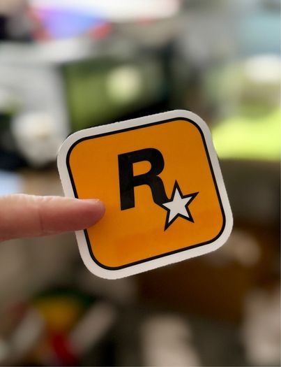 Rockstar Games Glossy Stickers 2-Pack