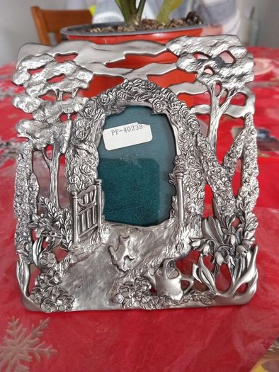 vintage Seagull  Canada Pewter photo frame 1993