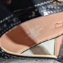 River Island Girls black mary jane heeled shoes UK5 Image 5