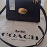 Coach Eliza top handle black leather bag Image 6