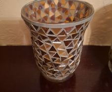 Pair of glass vases
