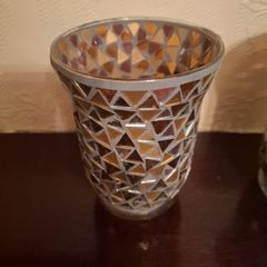 Pair of glass vases