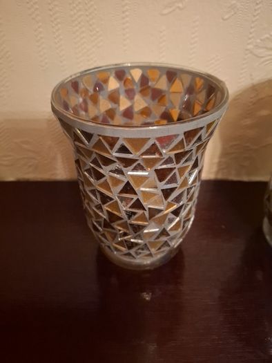 Pair of glass vases