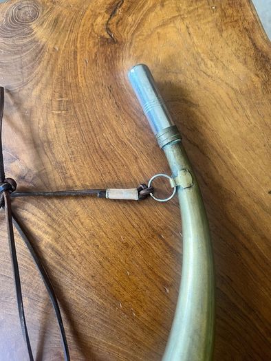 Vintage French Brass Hunting Horn