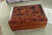 Charming Wooden Jewelry Box, Moroccan handmade Thuya box Gift Box Made Of Thuya