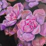 Purple Dream Delight | oil painting | framed Image 8
