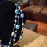 vintage multi-strand statement necklace. Image 3