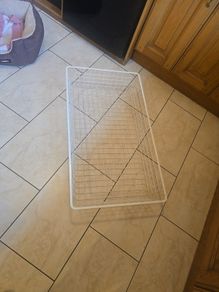 metal storage basket