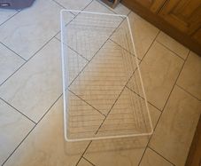 metal storage basket