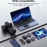 3in1 Wireless Lavalier Microphone for Camera, Phone, Video Recording Podcast Noise Reduction mic Image 3