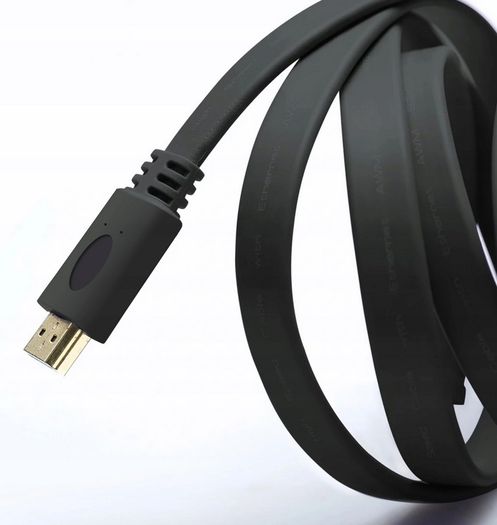 (1.5m) Hdmi To Hdmi (flat) Full Hd 1080p 4k Uhd