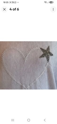 Carla Giannini Light Grey Angora Wool Jumper Heart Star One Size NWT  CAN POST