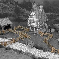 Battlesystems Wooden Fencing