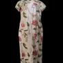 Cream floral embroidered  Oriental dress size medium occasion wedding holiday Postage included Image 4