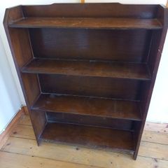 Vintage Hardwood Shelving Unit