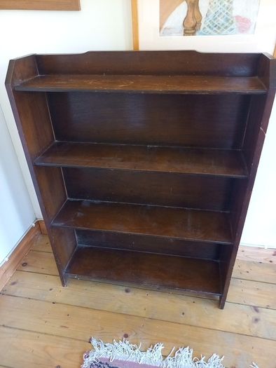 Vintage Hardwood Shelving Unit
