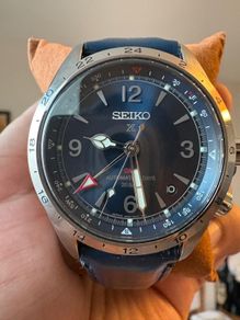 Seiko Prospex Alpinist GMT Blue