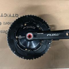 Rotor crankset with SRAM RED rings