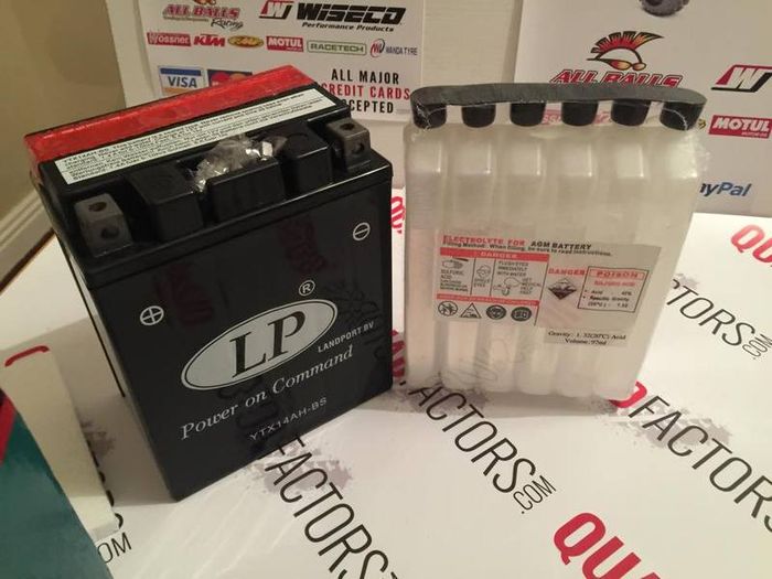 Ytx14ah-bs Quad/atv Battery