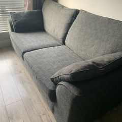 sofa with storage and armchair
